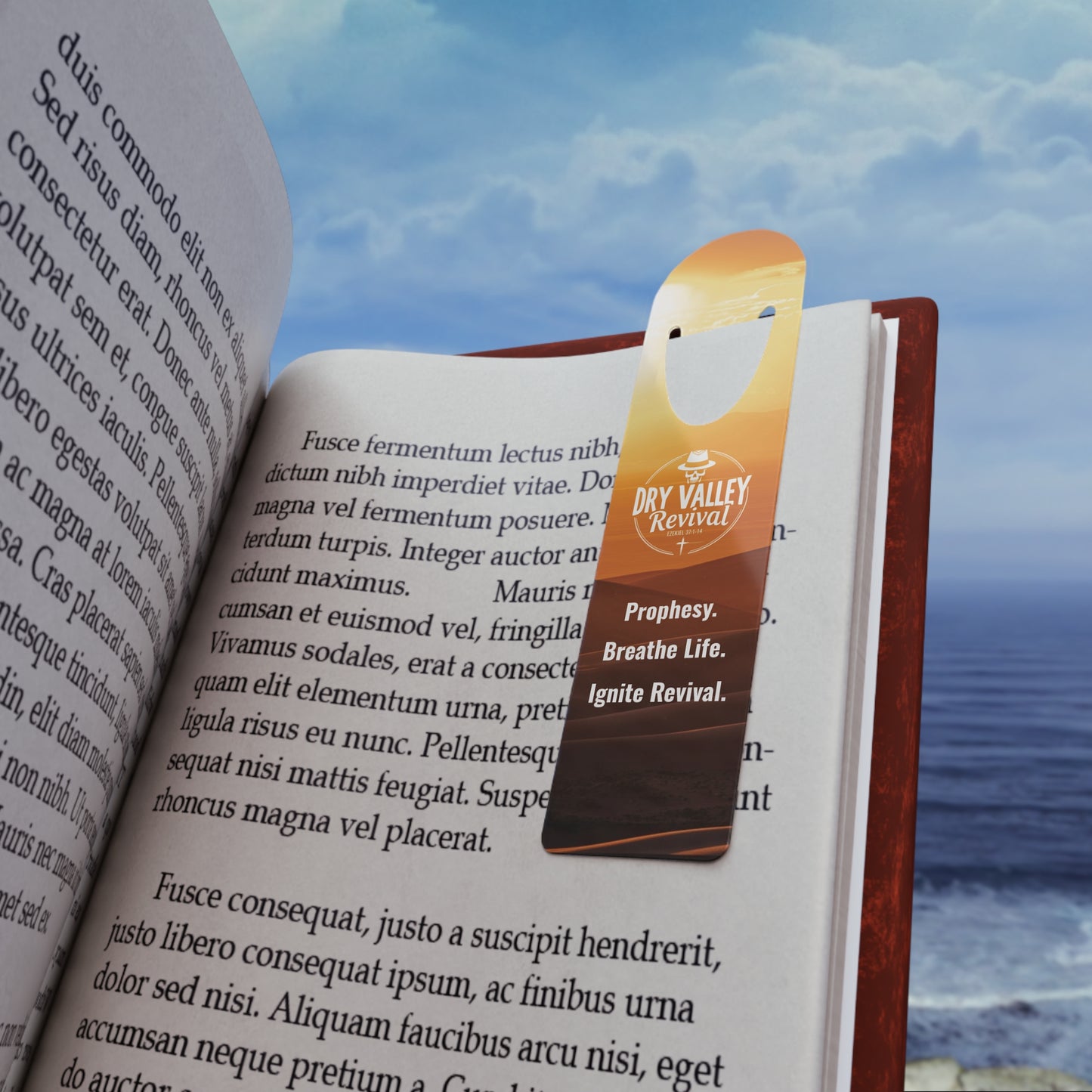 Ignite Revival Aluminum Bookmark